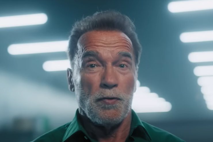 Arnold Schwarzenegger a Lidl barkcstermkeinek j arca (VIDE!)