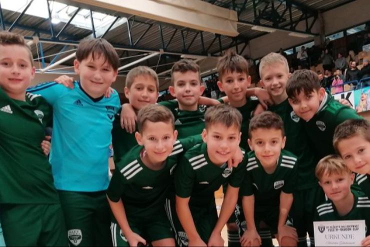 Tornagyztes az Ills Akadmia U10-es csapata