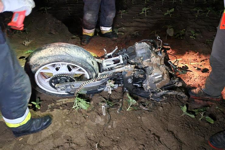 Slyos motorbaleset Rumnl - fnak hajtott egy ittas sofr BMW-vel