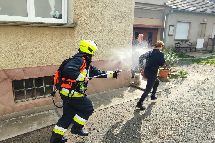 A hervadsi folyamatot elztk meg a vasvri tzoltk