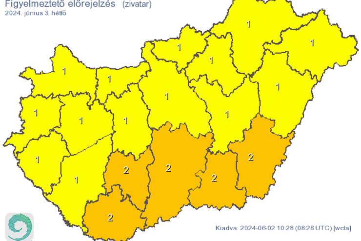 Zivatarok s felhszakads is lehet htfn