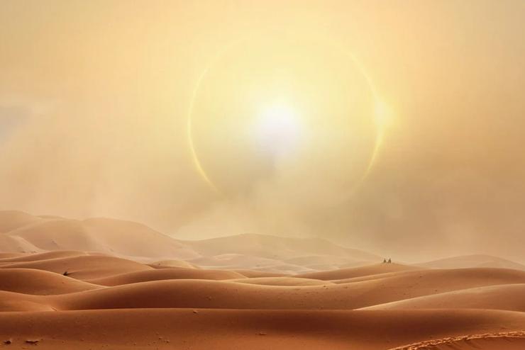 Szaharai homok szrheti ma a napstst nyugaton