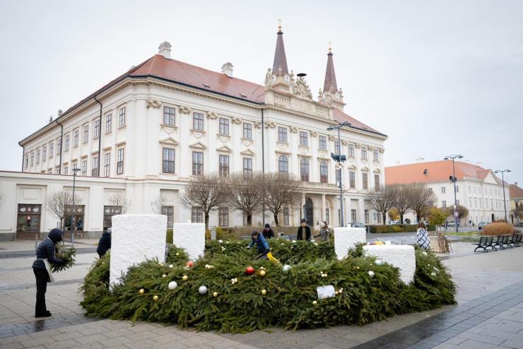 Elkszlt Szombathely adventi koszorja