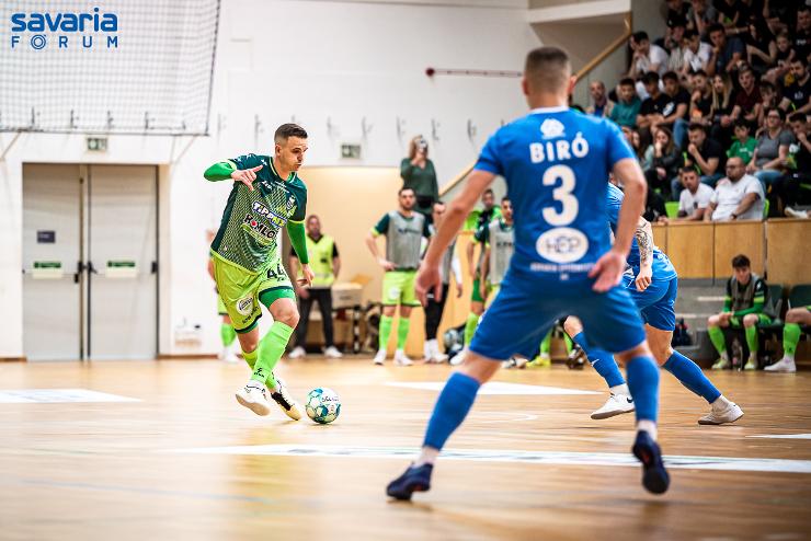 Futsal: veresget szenvedett a Kecskemt elleni dnt els felvonsn, gy elvesztette plyaelnyt a Halads - galrival