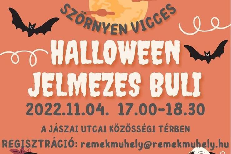 Szrnyen vicces - Halloweeni buli lesz a Jszai utcai kzssgi trben