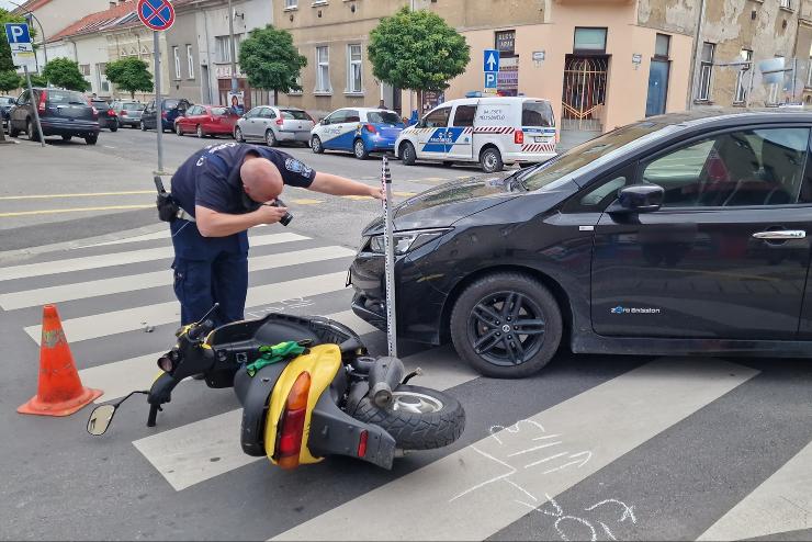 Levgta a kanyart a Nissan, baleset lett a vge