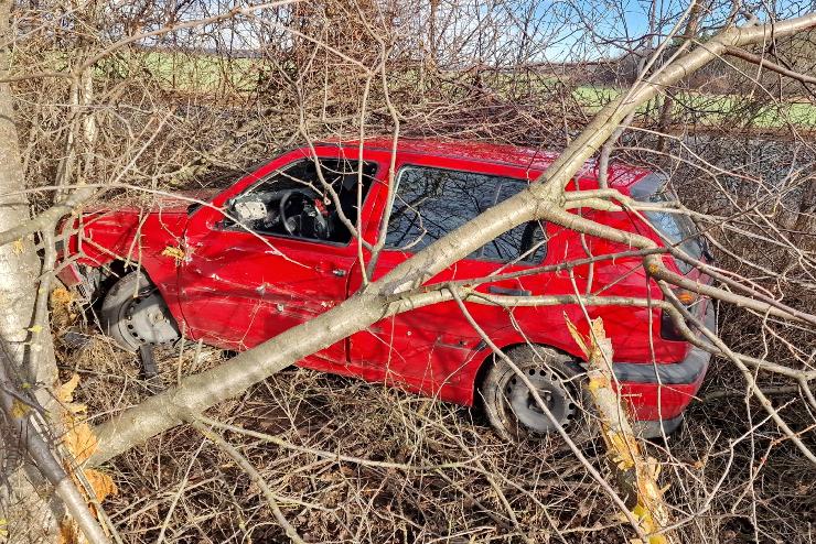 Baleset a 87-esen: fk kz hajtott egy Volkswagen Gyngysfaluban