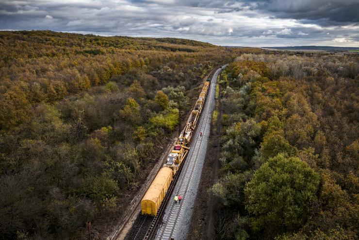 Befejezte a MV a Gyr–Veszprm vastvonal karbantartst