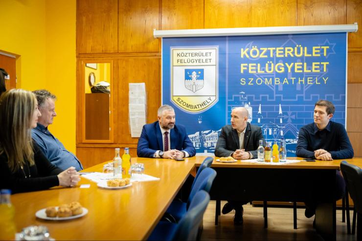 Gyri szakmai delegcit fogadott a szombathelyi kzterlet-felgyelet