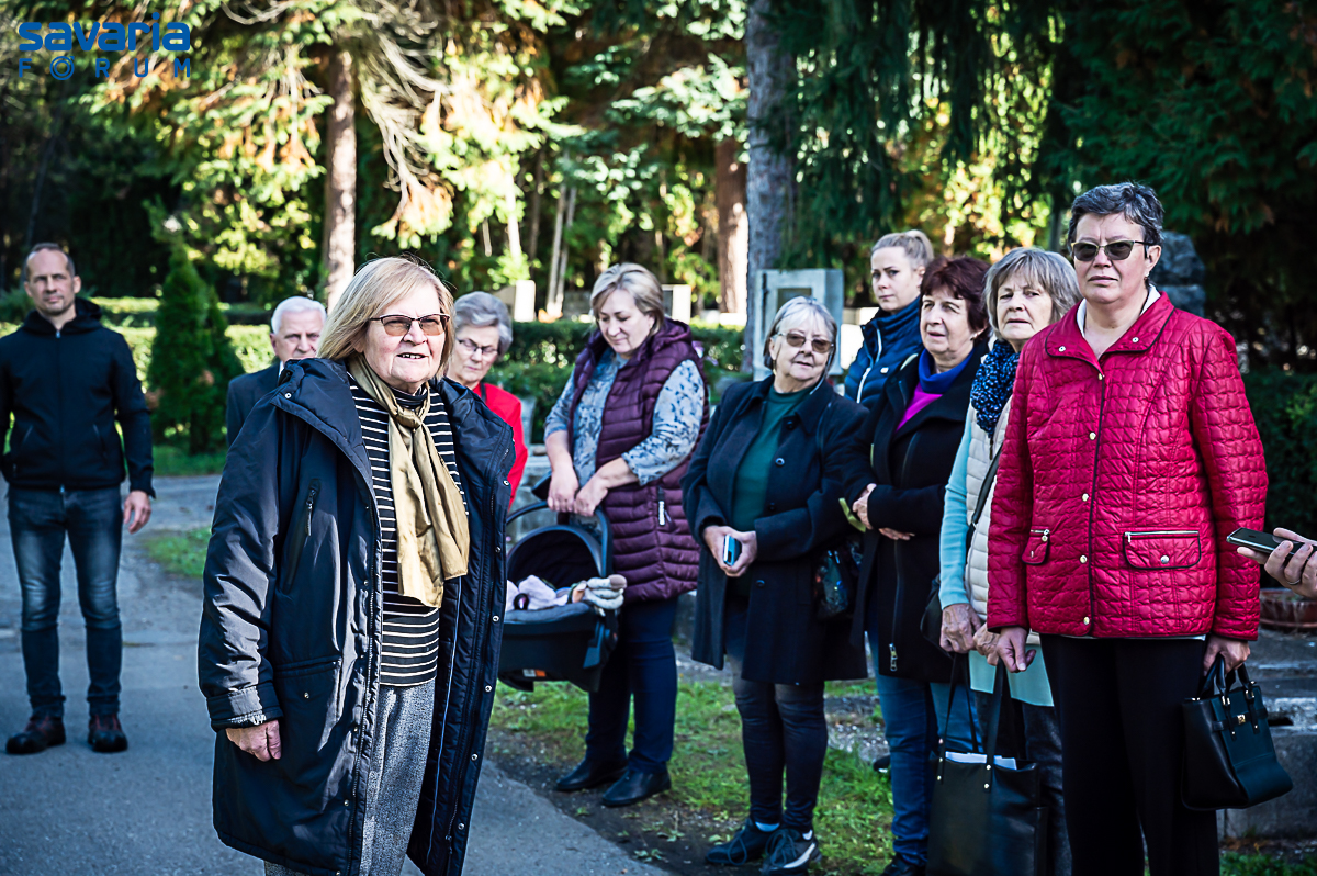 Faltets s megemlkezs a A Hospice s Palliatv Ellts Vilgnapjn Szombathelyen, a Jki ti temetben